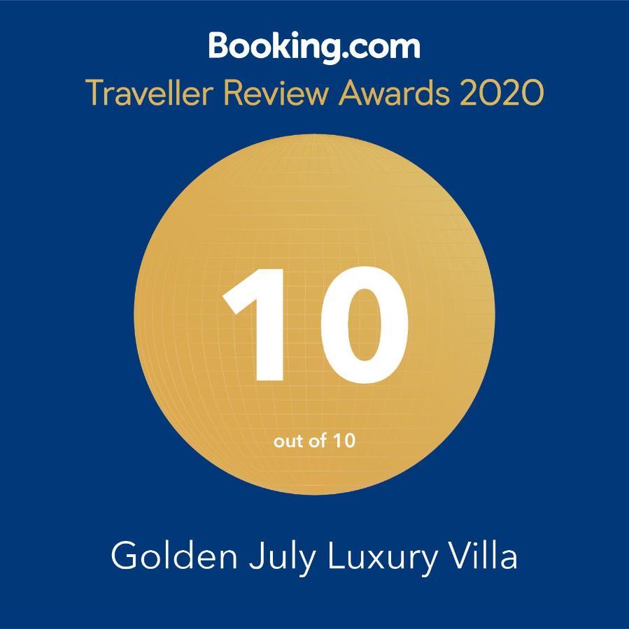 Golden July Luxury Villa Akrotiri  エクステリア 写真