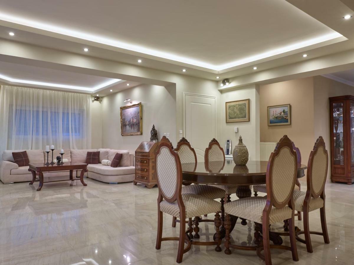 Golden July Luxury Villa Akrotiri  エクステリア 写真